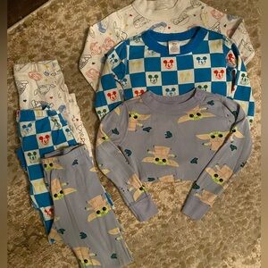 Lot of 3 Hanna Andersson Pajamas